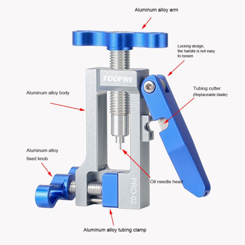 Bicycle Oil Needle Driver Insertion Tools MTB Hydraulic Hose Fitting