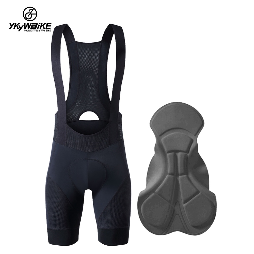 YKYWBIKE Cycling Bib Shorts Men Outdoor Wear Bike Padded Riding Tights ...