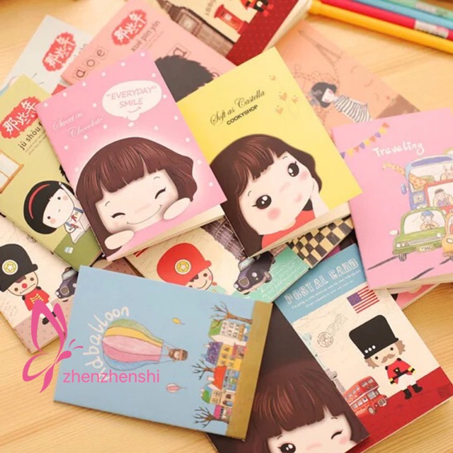 10 in 1 Cute Mini notebook mini memorandum | Shopee Philippines