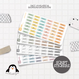 Foiled Small number stickers 1-100 , Planner stickers, Journaling stickers,  Scrapbooking, Script stickers