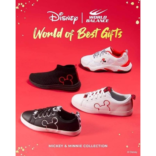 World balance mickey mouse sales shoes