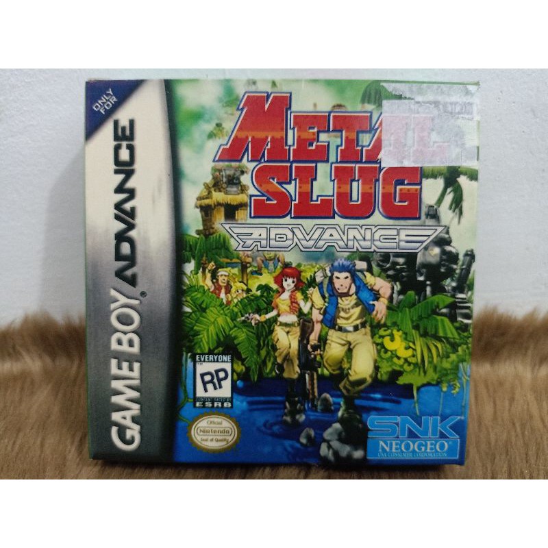 Gameboy Advance GBA Metal Slug Advance | Shopee Philippines