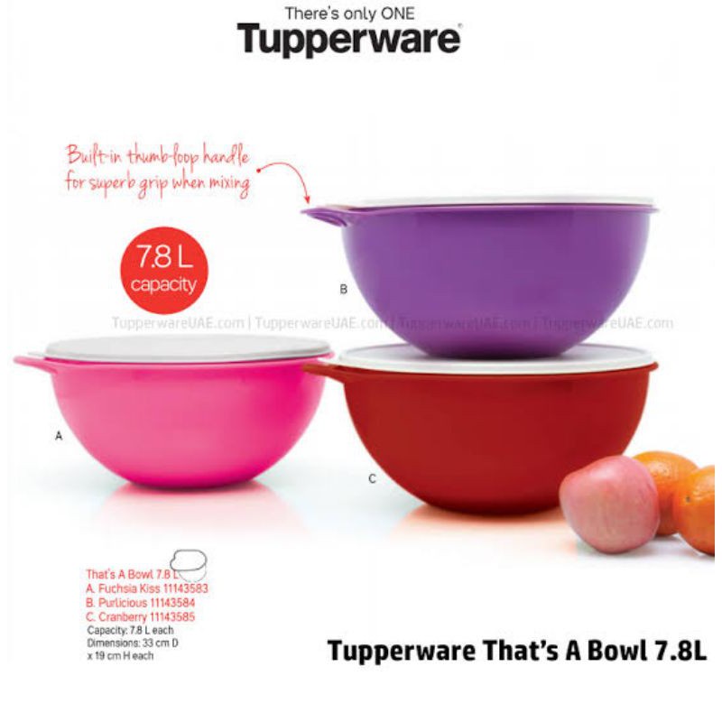 That's A Bowl 7.8L Food storage food bowl tupperware spill proof mixing ...