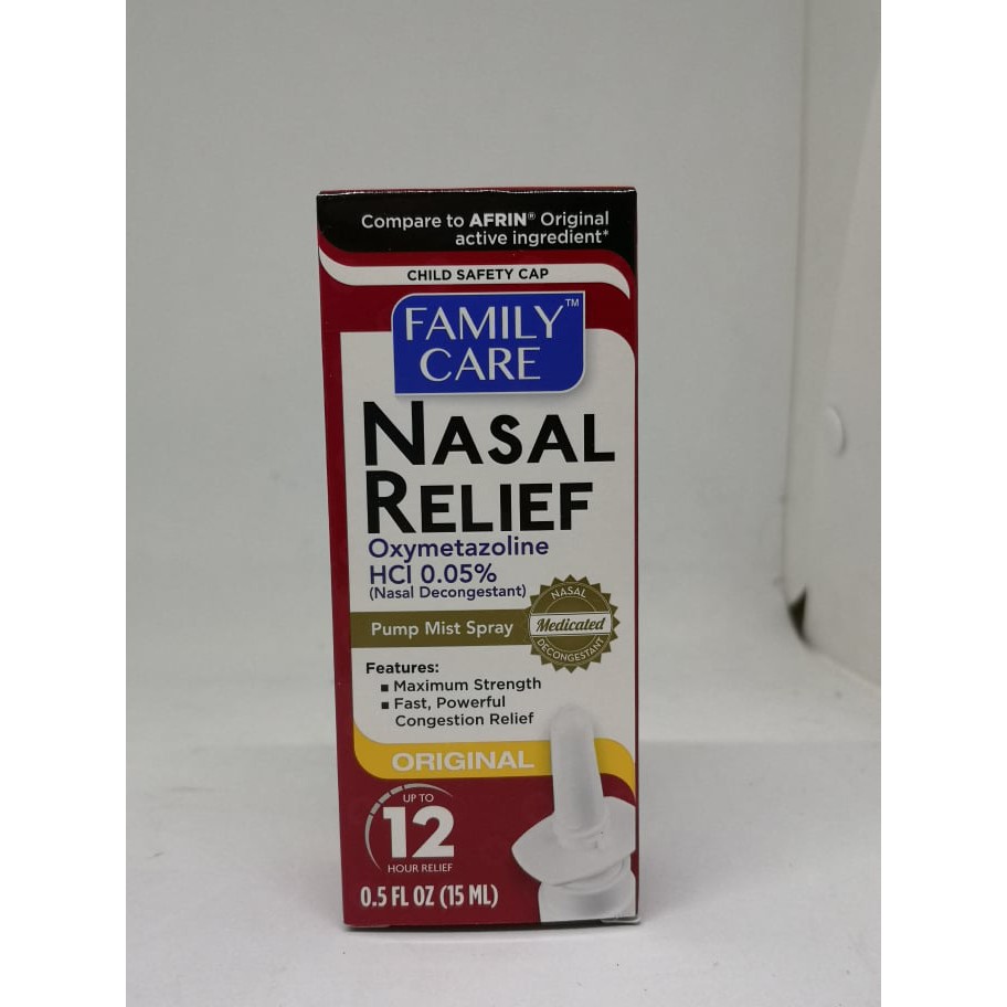 NASAL Spray Clogged Nose Nasal Decongestant Allergy Runny Nose Shopee