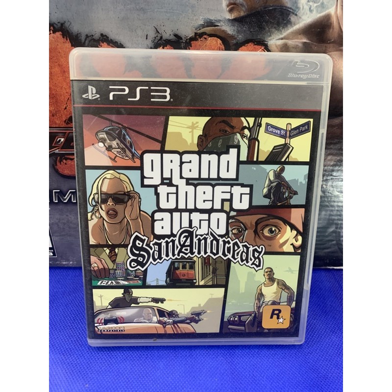 Gta San Andreas Hd Jogo Playstation 3 Ps3 Givangames Comprar - Escorrega o  Preço