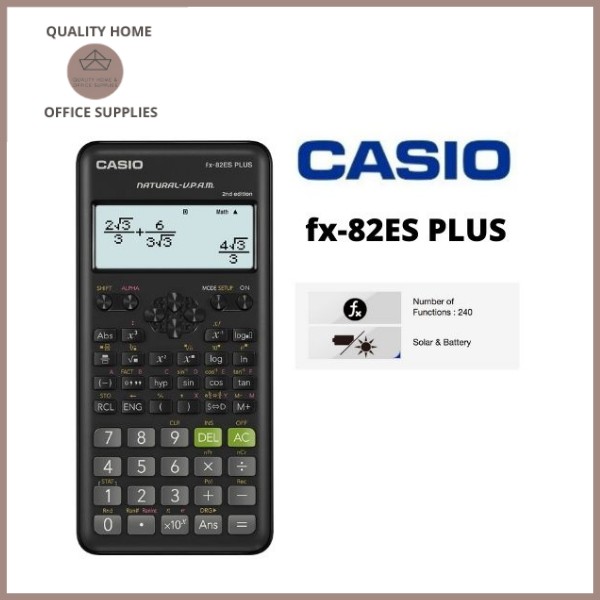 Casiofx-82ESPLUS ES PLUS Series - Non Programmable/SCHOOL/LAB. | Cal ...