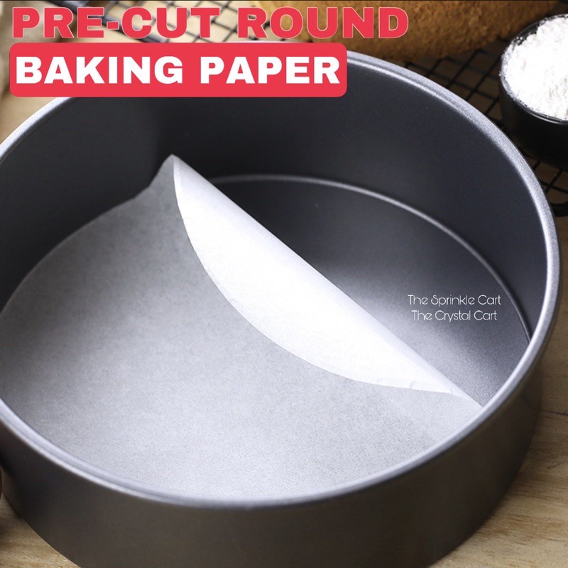 Precut Round Baking Paper 4/6/8/10 inches Paper Parchment Liner SHD