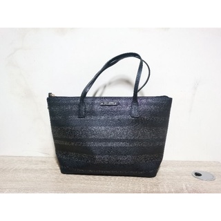 Kate spade burlap bag on sale original