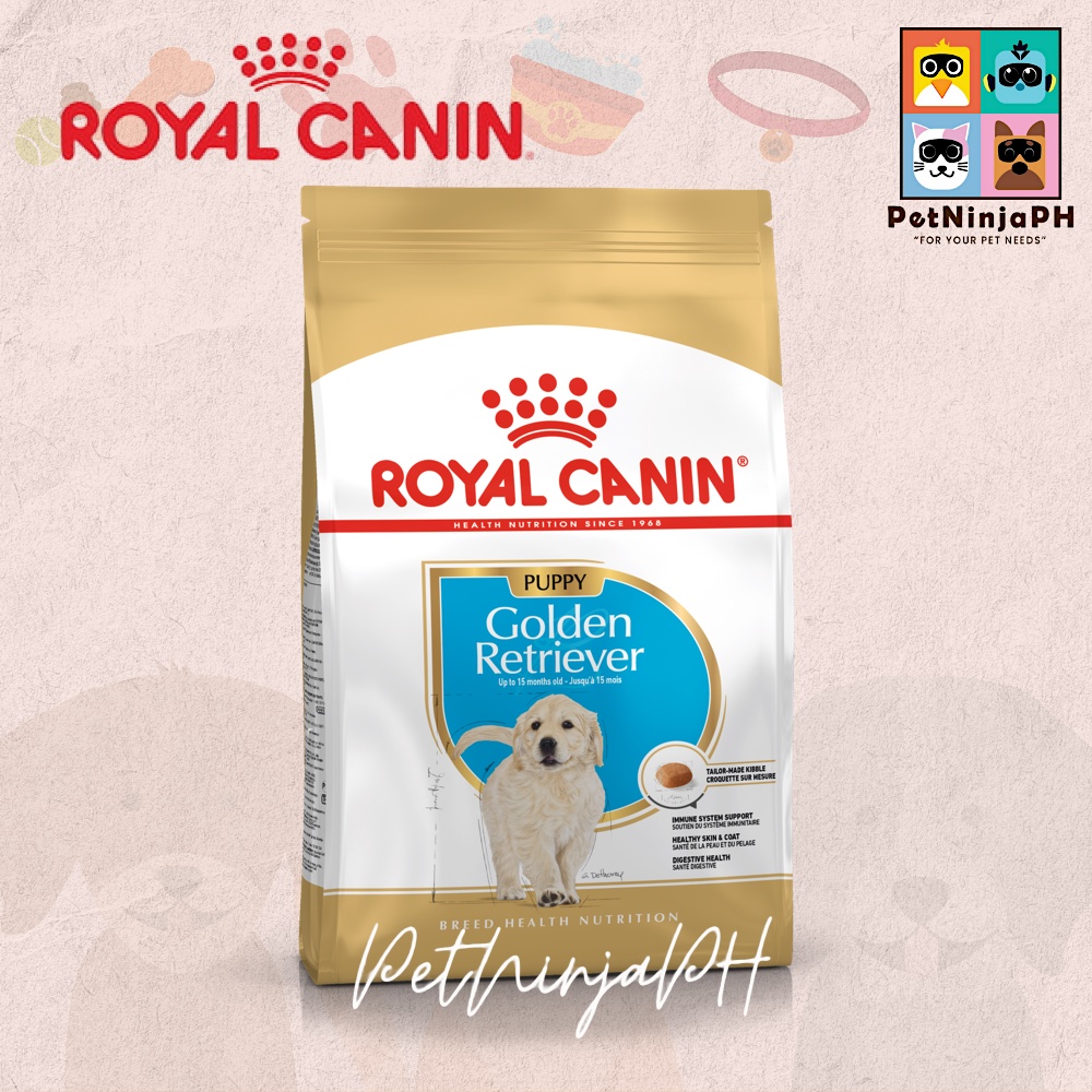 Royal canin golden retriever puppy sale 3kg