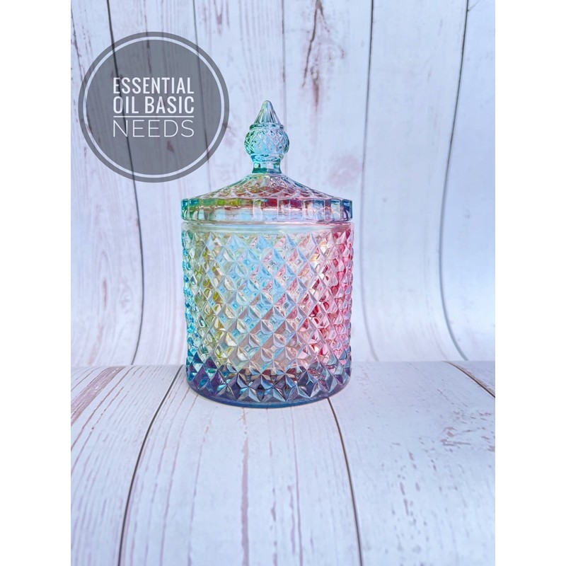 Ombre Cleo Candle Vessel Candle Jar Luxury Glass Jar 250ml Shopee Philippines 6458