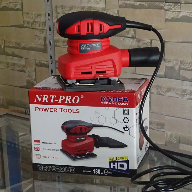 KAYU MESIN Nrt Pro 920 HD Electric Wall Sander Sanding Machine | Shopee ...