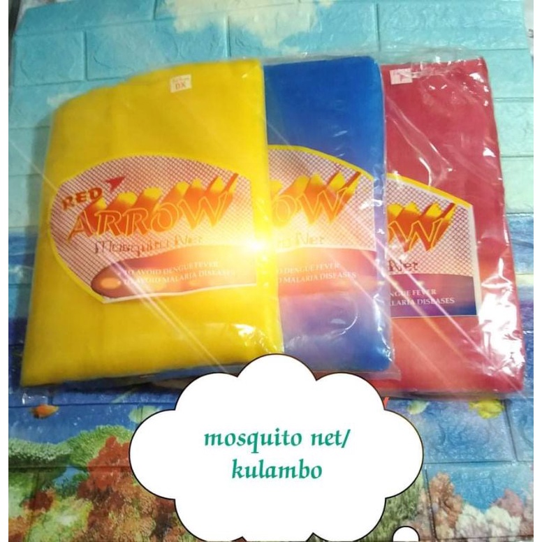 Mosquito net kulambo RED ARROW brand size:SINGLE(SX),DOUBLE(DX),FAMILY ...