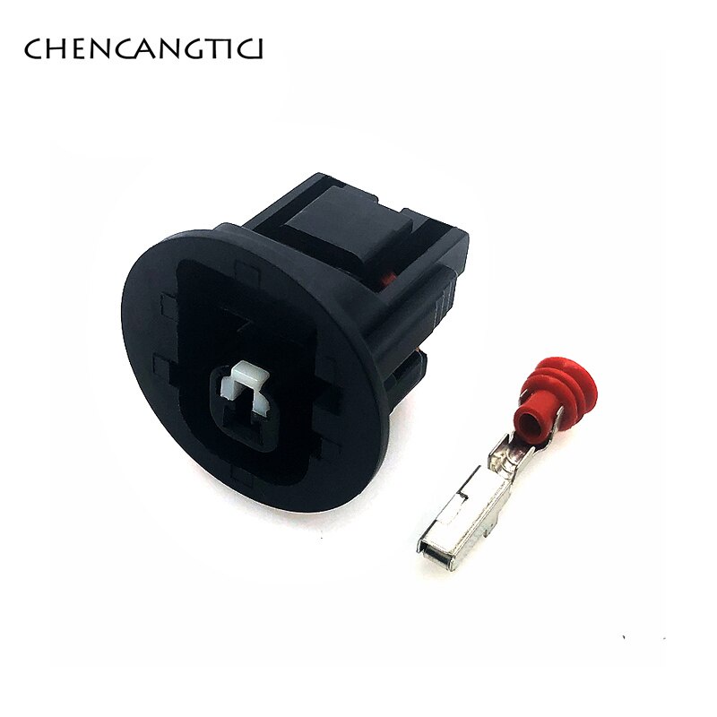 2 sets 1 pin Oil Pressure Sensor plug Waterproof Auto Wire harness