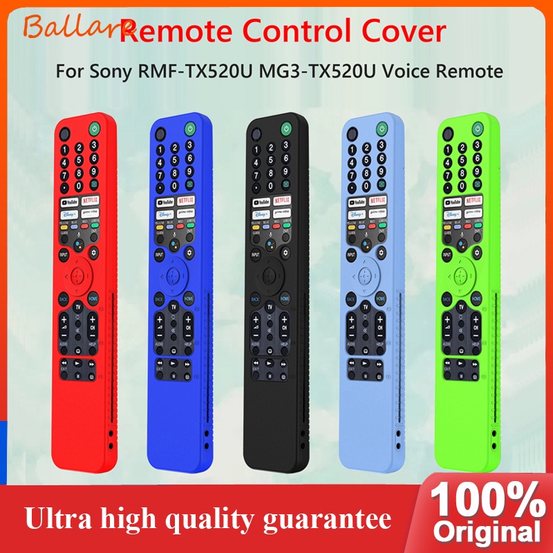 Mllepjdh Remote Control Protective Cover For RMF-TX520U MG3-TX520U Shockproof Silicone For Case For Remote Contro Silicone Cover, Night Light Blue