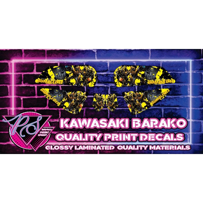 Barako Bumblebee and Transformer Decals | Shopee Philippines