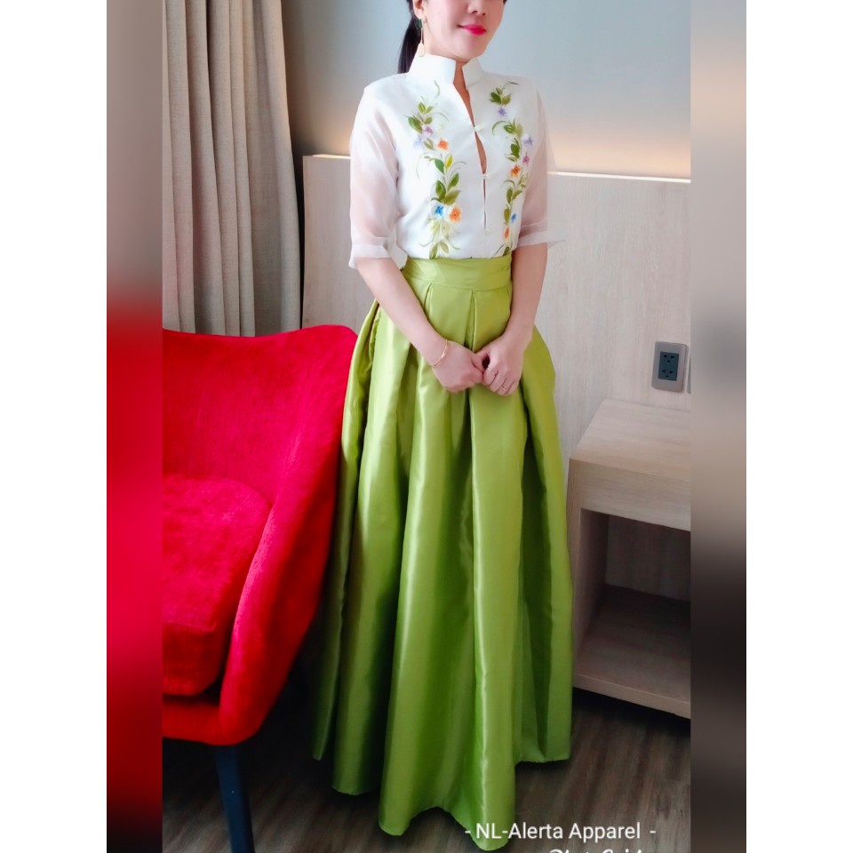 Modern filipiniana costume outlet for female