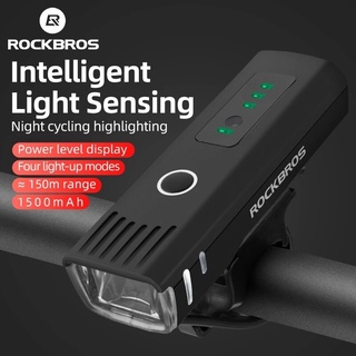 ROCKBROS Bicycle Front Light 1000 Lumen Cycling Gopro Mount USB Bike  Headlight