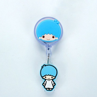 LLOYD1 Cute Retractable Badge Reel Students Name Card Holder ID Card Clips  Anime Office Supplies Silicone Nurse Doctor Cartoon Badge Holder Doraemon