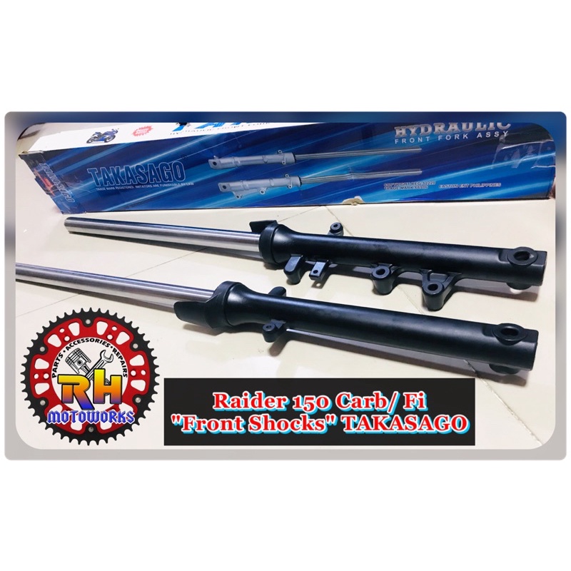 Raider 150 Carb/ Fi Front Shocks TAKASAGO | Shopee Philippines