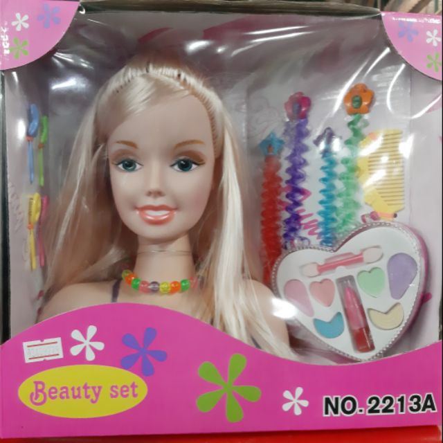 barbie doll hair set