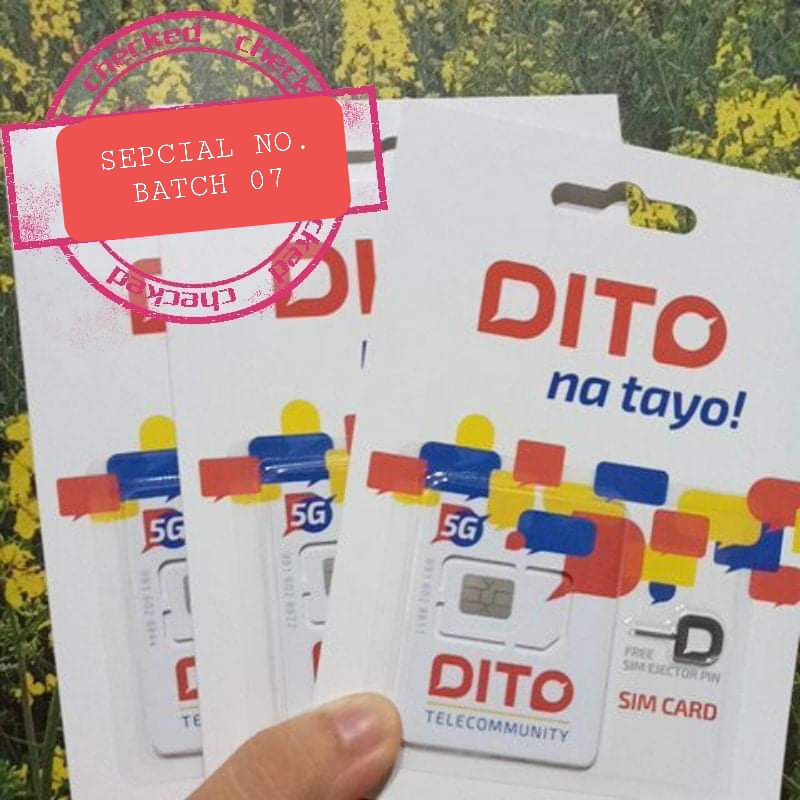 Dito special number series with 3gb | Shopee Philippines