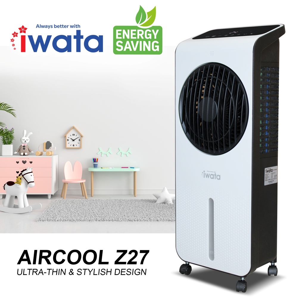 Iwata Aircool Z27 Evaporative Air Cooler with Remote control Shopee