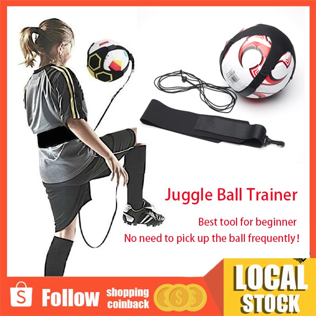 Adjustable Football Juggle Trainer Soccer Ball Training Equipment ...