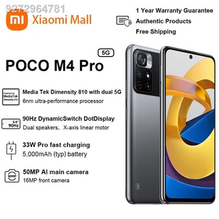 Xiaomi Poco M4 Pro 5G 6.6 6GB/128GB Dimensity810 50MP 5000mAh Phone CN  FreeShip