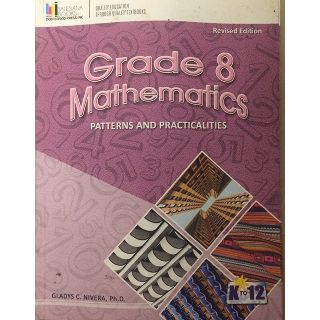 GRADE 8 MATHEMATICS WORKBOOK | Shopee Philippines