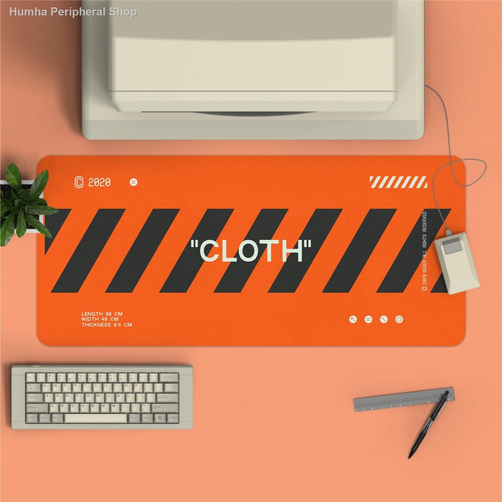 Plastic theme keycap mouse pad Deskmat oversized BUGER original simple random pattern cloth