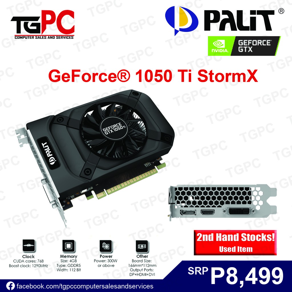 Forsa Gtx1050ti, Palit GTX 1050ti, MSI GeForce GTX 1050 Ti MSI
