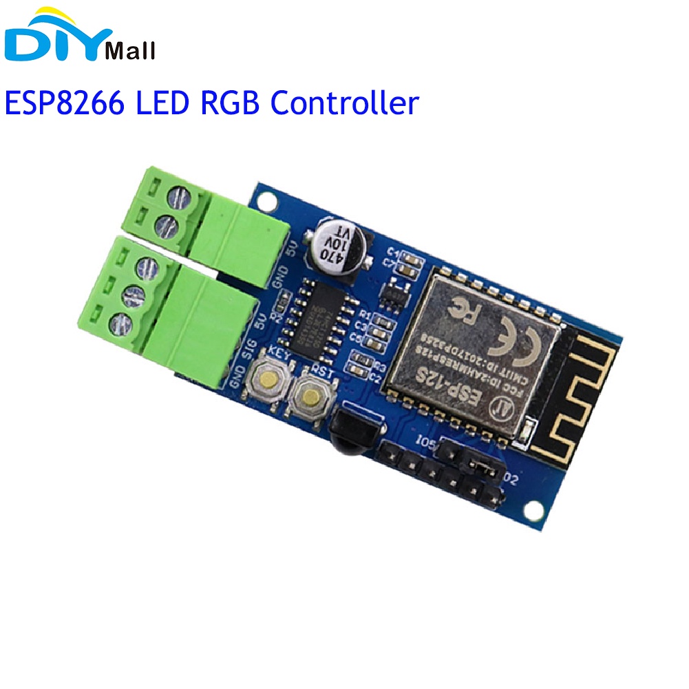 ESP8266 ESP12S WIFI Microcontroller WS2812 LED Strip RGB Dimming