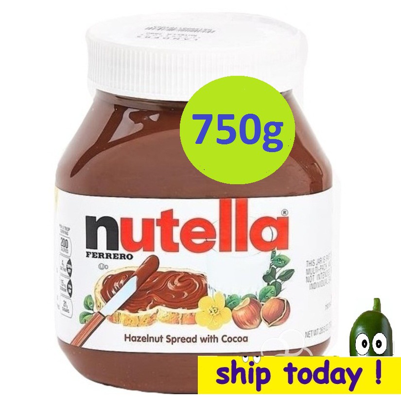 Nutella Hazelnut Spread 750g Shopee Philippines