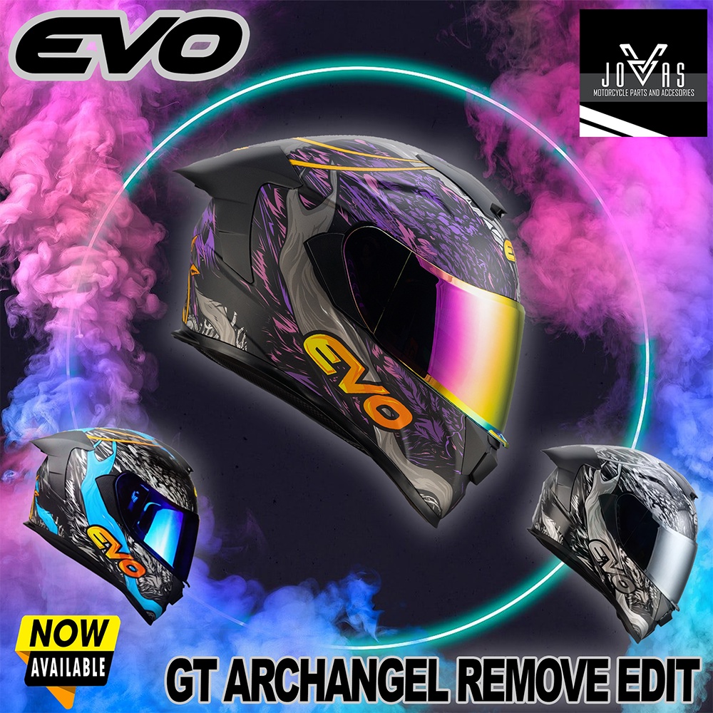 EVO GTPRO ARCHANGEL FULLFACE HELMET Shopee Philippines
