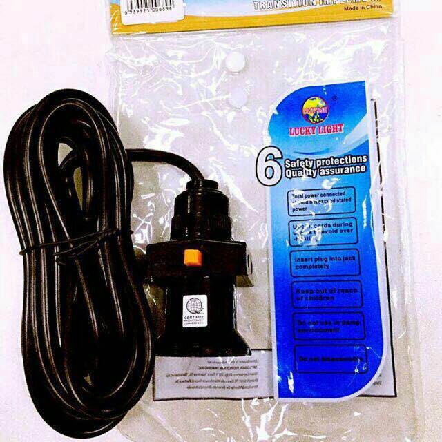 Extension Socket With On / Off | Shopee Philippines