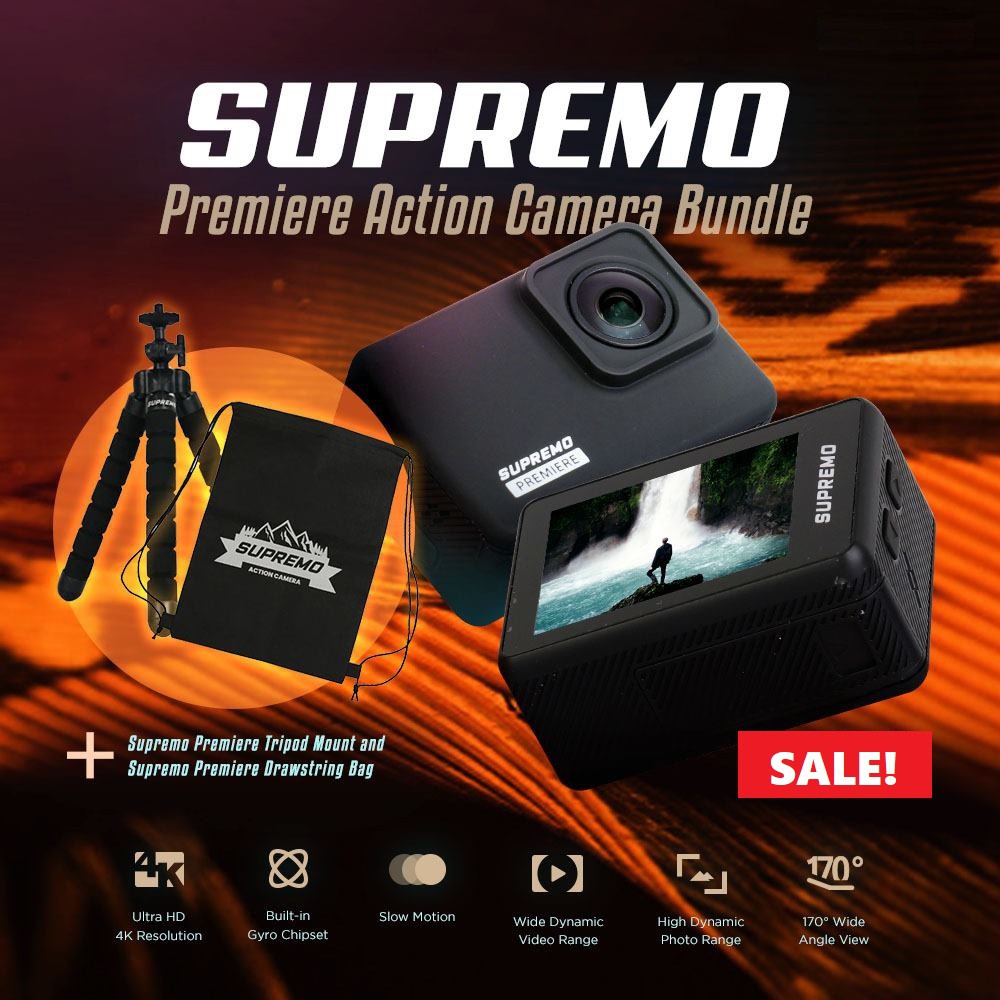 supremo premiere action camera