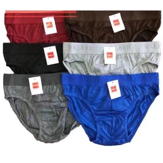 Men's 100% Cotton Brief Walker Underwear | Shopee Philippines