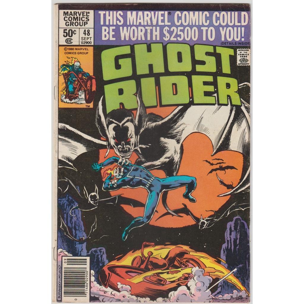 Ghost Rider 48, 66 (1980-82) intro Wind Witch. Bronze Age comic books ...