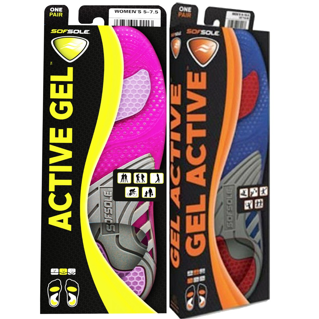 Sof Sole Active Gel Insoles Shopee Philippines
