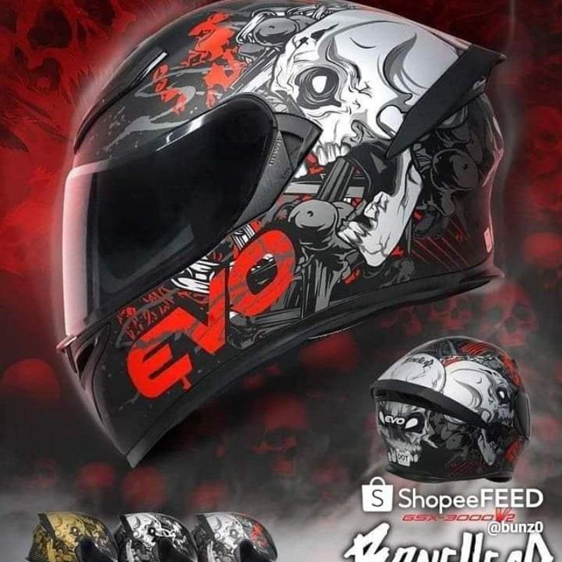 Evo helmet latest store design