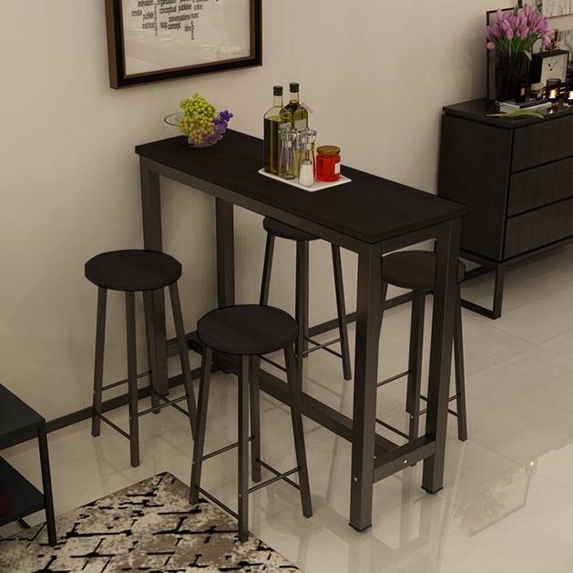 KRUZO DolceVita Bar Table with 4 Chairs Set | Shopee Philippines