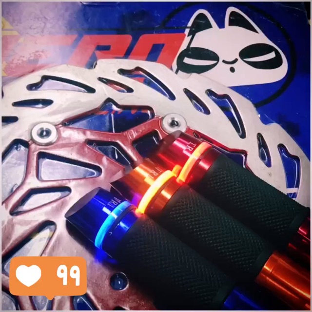 COD HANDLE GRIP WITH LIGHT TR1 MOTORCYCLE | Shopee Philippines