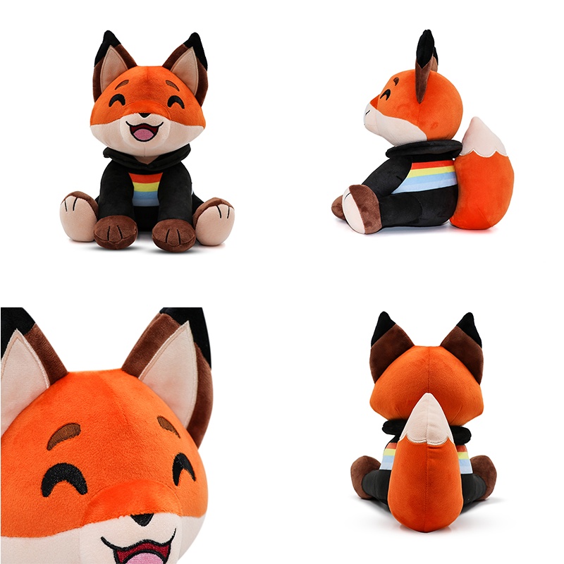 Fundy Plush Youtooz Sitting Fox Dream SMP Plushie Animal Soft Stuffed