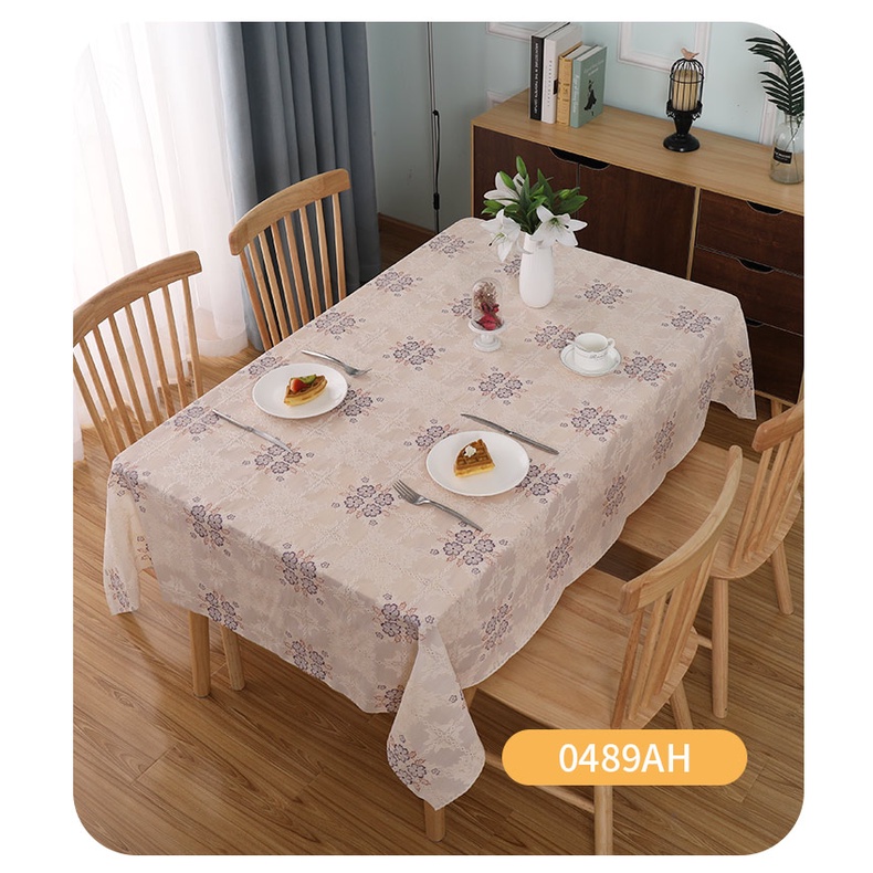 HOMEYOUNG Customized Lace Hollow Gold Tablecloths Placemat PVC