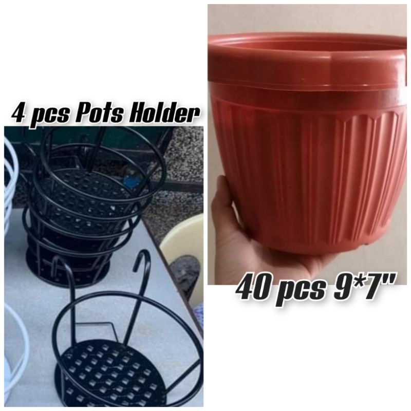 40 Pots & 4 pcs Holder | Shopee Philippines