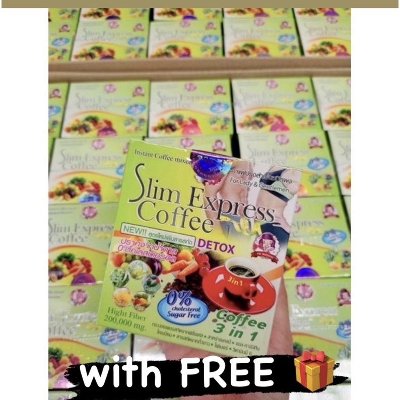 Slim express coffee made in thailand Shopee Philippines