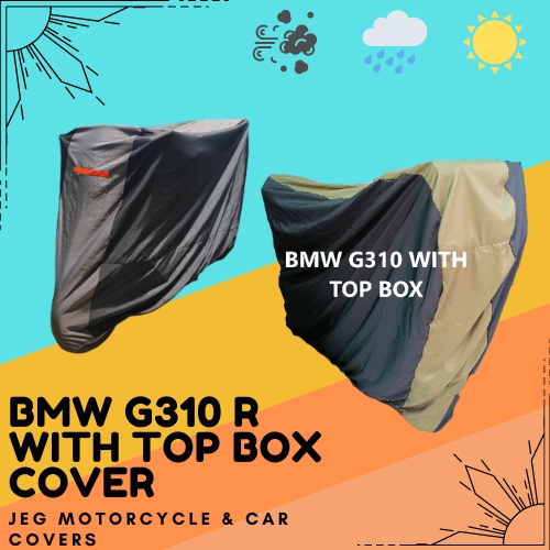 BMW G310 MOTORCYCLE COVER (WITH TOP BOX) (4XL) Shopee Philippines