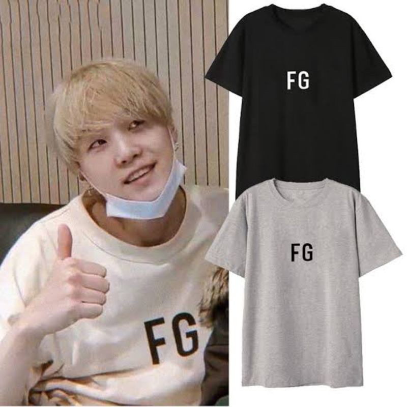 bts FG logo t shirt men women Shopee Philippines