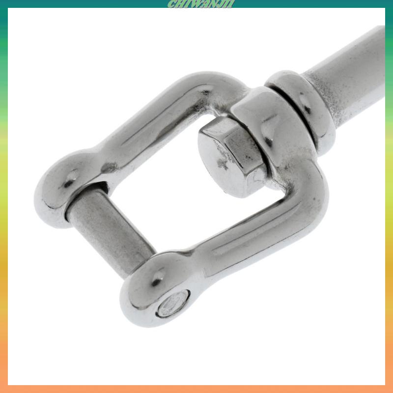 [CHIWANJI1] 99mm Heavy Duty 316 Stainless Steel Shackle Eye Bolt Hook ...