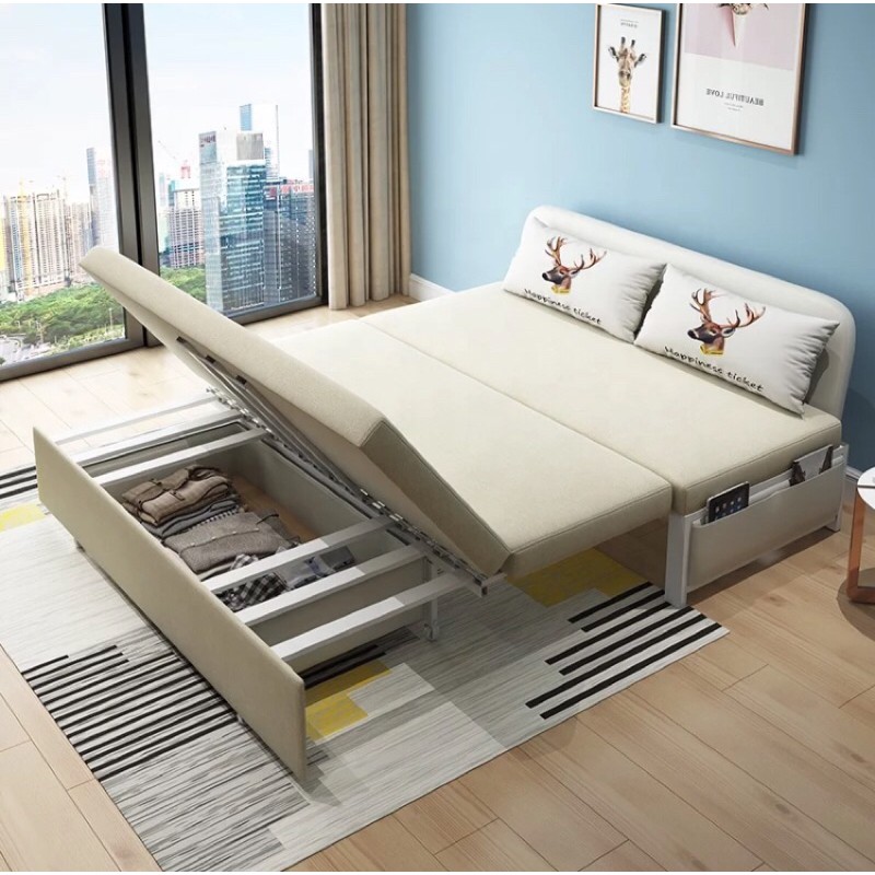 High Quality 3 in 1Folding Sofa Bed 8008 Shopee Philippines